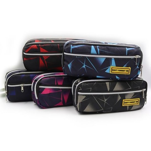 Пенал Don’t Forget, 3 відділення, 20x9x6 см, 201 (В асортименті)