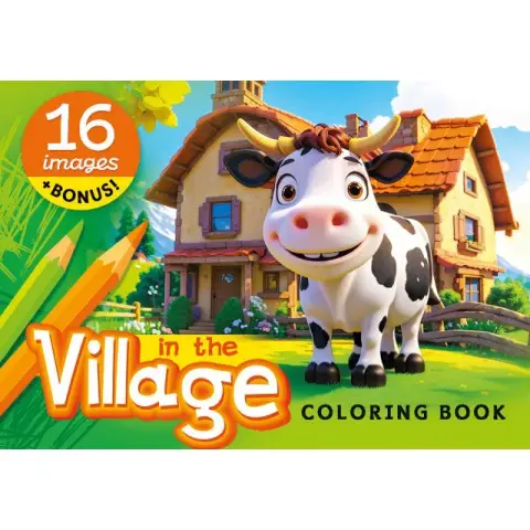 Розфарбовка А5 8 аркушів 23344