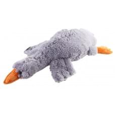 Іграшка м'яконабивна ГУСАК ОБНІМАШКА (75см) СІРИЙ, травка