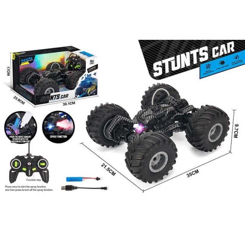 Машина на радіокеруванні парогенерація підсвічування великі шини акумулятор 7.4V пульт 27 МHz USB 35968-3A