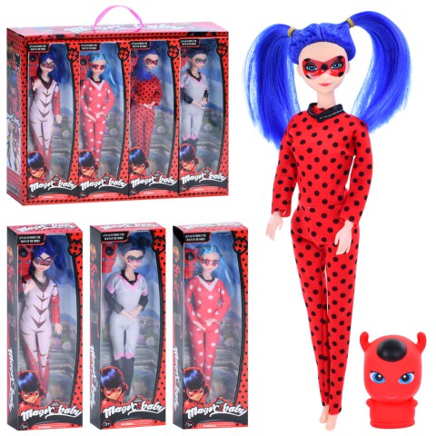 Лялька Леді Баг 29 см шарнірна з фігуркою