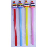 Ручка кулькова Тістечко, синя, 12 шт., 617-BP