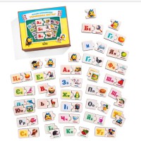 Пазли-половинки Українська Абетка Ubee ПСД252