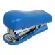 Степлер пластиковий міні, до 10 аркушів, скоби №10, 58x22x32 мм, синій