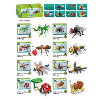 Конструктор 67 деталей 8 шт у кор 80040