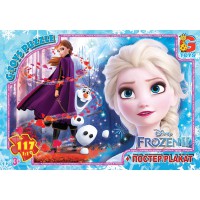 Пазли G-Toys Frozen, 117 елементів FR049