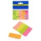 Закладки паперові, 45x15 мм, 5x30 аркушів, неон (В асортименті)