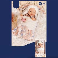 Пупс 24 см ковдра-конверт (В асортименті) 8818-8