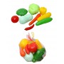 Ігровий набір овочі 11 предметів у сітці kinderway (04-476)