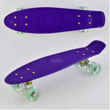 Скейт пенні борд best board фіолетовий 0660