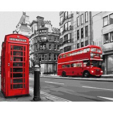 Картина за номерами  "ритм лондона" 40х50см кно3617