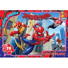 Пазли тм "g-toys" із серії "людина-павук", 70 ел. (SM903)