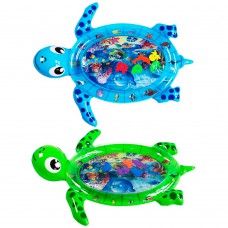 Килимок для немовляти надувний, водяний, черепаха, 100-84-8см, 2 кольори,(упаковка пакет), 16-20-2см