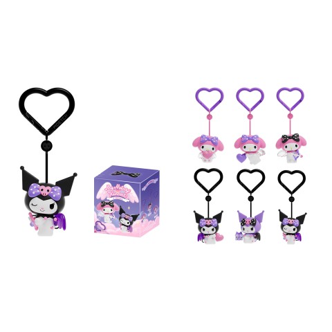 Механічна іграшка-сюрприз POP TOP KUROMI MY MELODY – МИЛІ КРИЛЬЦЯ, 24MDL-003