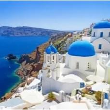 Алмазна мозаїка за номерами 40*50 "Вид на море" карт уп. (полотно на рамі)