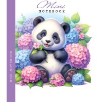 Блокнот, 80 г, інтегральний, 105x148 мм, 48 аркушів, чисті аркуші, матова ламінація, дизайн 24292