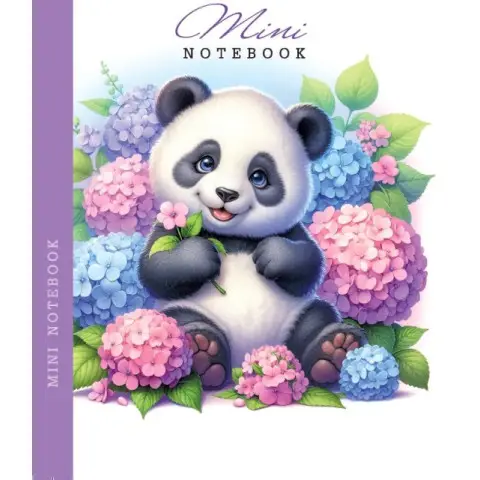 Блокнот, 80 г, інтегральний, 105x148 мм, 48 аркушів, чисті аркуші, матова ламінація, дизайн 24292