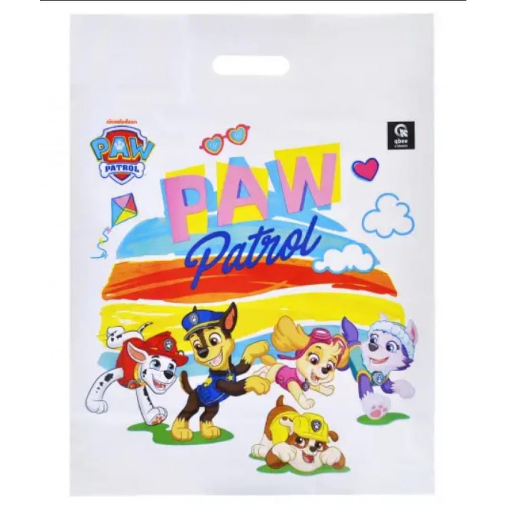 Пакет поліетиленовий (L) "Щенячий Патруль" р.50x40 см qbee по 5шт в уп. //