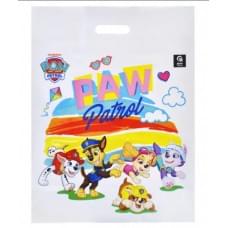 Пакет поліетиленовий (L) "Щенячий Патруль" р.50x40 см qbee по 5шт в уп. //