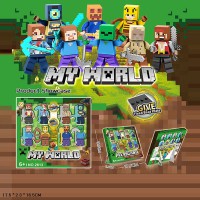 Набір героїв, 8 фігурок, 17.5x2.3x16.5 см, 2613-2