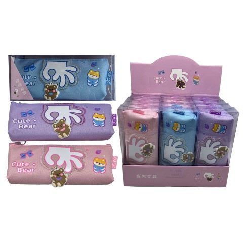 Пенал-косметичка Підвіска-Ведмедик, PVC (В асортименті)