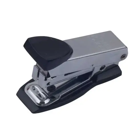 Степлер металевий міні, до 12 аркушів, скоби №10, чорний