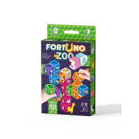 Настільна гра Fortuno Zoo 3D (українською), Danko Toys
