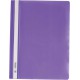 Швидкозшивач пластиковий, А4, PP, фіолетовий, 6 шт.