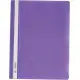 Швидкозшивач пластиковий, А4, PP, фіолетовий, 6 шт.