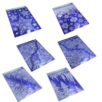 Наліпки для вікон Зима 30×44 см (в асортименті) 0938DSCN