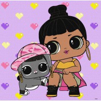 Набір для розпису L.O.L. Surprise! Honey Bun, 40x40 см, КНО6292