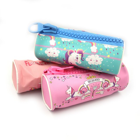 Пенал-тубус Unicorn, 22x8 см, 1012P (В асортименті)