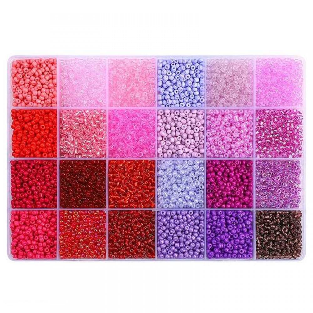 Набір бісеру у пластиковому боксі-органайзері 1199-328