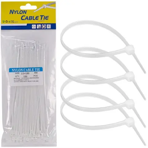 Хомут пластиковий X4-70 2,5×150 мм, 100 шт