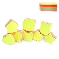 Папір самоклеючий неон Фігурки, 300 шт. (В асортименті)