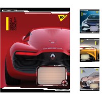 Зошити учнівські 24 аркуша лінія. YES Dezir concept, 20 шт. в упаковці