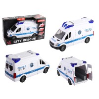 Машина Поліція інерційна світло звук 666-09P