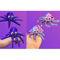 3D Іграшка Восьминіг, 15 см, рухливий