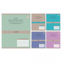 Зошити учнівські 96 аркушів лінія Yes Beginning, 5 шт. в упаковці