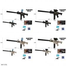Автомат 889-1/2/3/4 з гелевими пульками,акум.USB.2в.2кол.кор.48*7,5*25 /24/