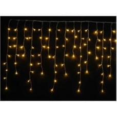 Гірлянда 6.2 метри шторка жовте світло від USB 8 режимів C61484-15Y
