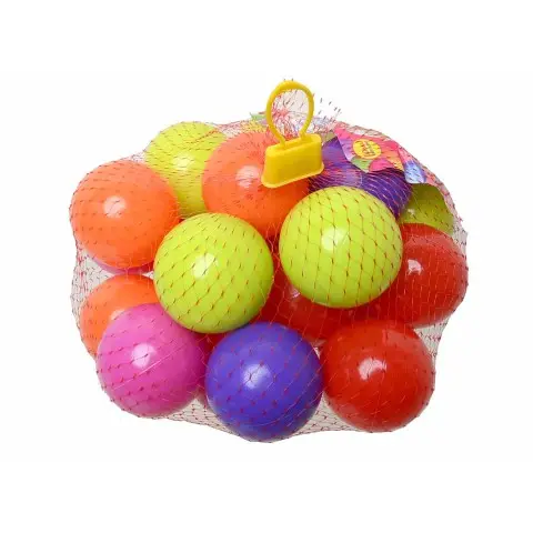 Набір м’яких різнокольорових кульок Kinderway, 40 шт., 02-412