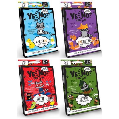 Карткова гра Yenot Данетки (українською), Danko Toys