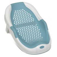 Гірка для купання SHELL силікон, складана, 55x30x23 см, блакитний