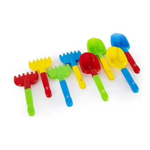 Пісочний набір Лопатка + граблі №4 Бамсик