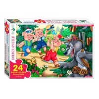 Гра-пазл Енергія+ Троє поросят, 24 елементи