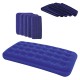 Велюровий матрац Bestway синій, 185x76x22 см