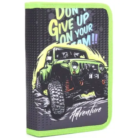 Пенал твердий без клапана, без наповнення, 20.5x14x4 см, KJ7087