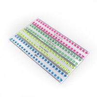 Лінійка Super value, 4773-30, 20 см, прозора (В асортименті), 12 шт. в упаковці