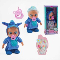 Пупс, 30 см, на батарейках, рухається, пісня англійською мовою, пустишка, набір прикрас